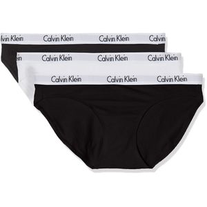 Calvin Klein Underwear Bikini 3 Pack Black / White / Black S