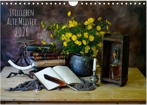 Stillleben Alte Meister (Wandkalender 2026 DIN A4 quer), CALVENDO Monatskalender