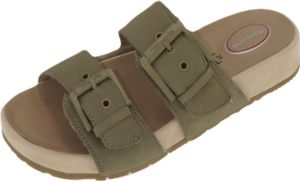 Jana Sage Damen Pantolette in Grün, Größe 37