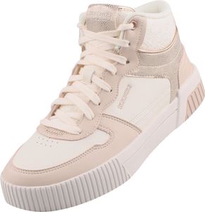 Skechers Jade Bit of Glamour Damen High Top Sneaker Beige/Rose
