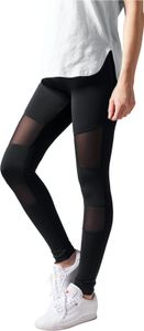 Urban Classics Ladies - Legginsy TECH MESH czarne - XL