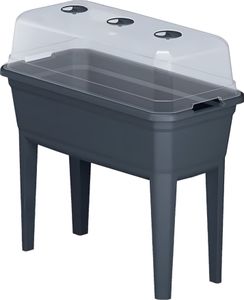 NABBI Plastové parenisko na nožičkách IPE750 74,6 cm - antracit