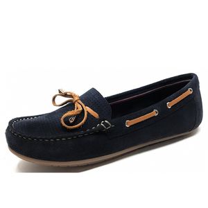 Klondike Damen Mokassin in Blau, Größe 40