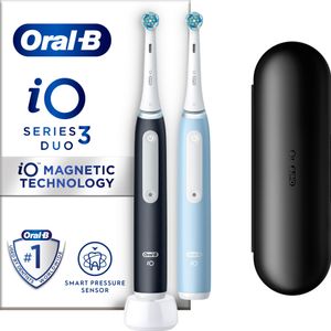 Oral-B iO Series 3n Matt Black/Ice Blue z drugą końcówką