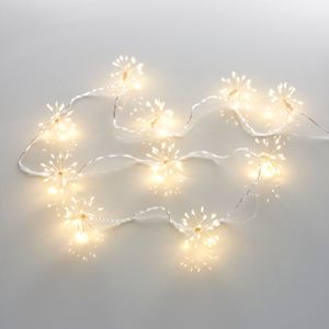 200 LED Lichterkette Weihnachten Sparkling 180cm Feuerwerk Pusteblume mit 5m Zuleitung für Innen