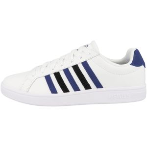 K-SWISS Court TIEBREAK Herren Sneaker Sportschuh 07011-984-M Weiß/blau, Schuhgröße:44.5 EU