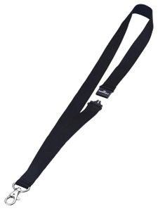 DURABLE Textilband 20 mit Karabiner 10 St., 813701 schwarz