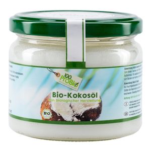 Kokosöl - nativ & kaltgepresst - 250 ml/Schraubglas (100ProBio)