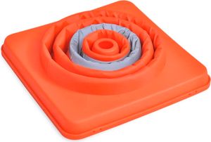 vidaXL 5 pylonů dopravní kužel 42 cm