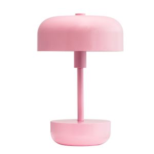 Tischlampe wiederaufladbare LED Lampe Tischleuchte Leselampe, Haipot rosa Dyberg Larsen