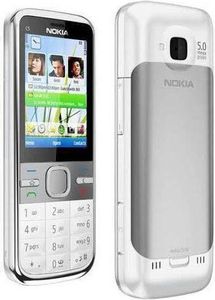 Nokia C5 Smartphone 2.2 Zoll Display Bluetooth weiß ""