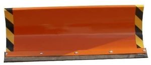 Universal Schneeschild Reflektoren Orange 150x40cm für Einachser Rasentraktor