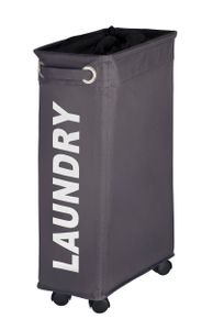 Wenko Wäschesammler Corno 43 l, grau