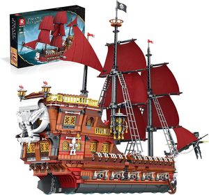 Reobrix Konstruktionsspielsteine 66010 Piratenschiff MOC Klemmbausteine 3066 Teile