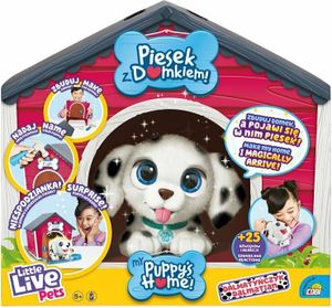 Uroczy Dalmatyńczyk z domkiem - Zabawka interaktywna Little Live Pets, która ożywi każdą zabawę! Idealny towarzysz dla Twojego dziecka!