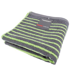 Traumschloss Frottier-Line Stripes Handtuch 50 x 100 cm grün 100% Baumwolle, absolut hautsympathisch