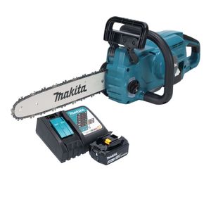 Makita DUC 357 RMX3 Akku Kettensäge 18 V 35 cm Brushless + 1x Akku 4,0 Ah + Ladegerät Makita DUC 357 RMX3 Akku Kettensäge 18 V 35 cm Brushless + 1x Akku 4,0 Ah + Ladegerät