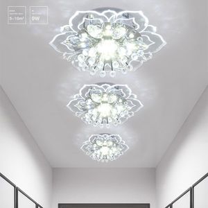 LED Deckenleuchte Wohnzimmer Lampe Schlafzimmer Flurleuchte Beleuchtung Kristall - Weiß Licht