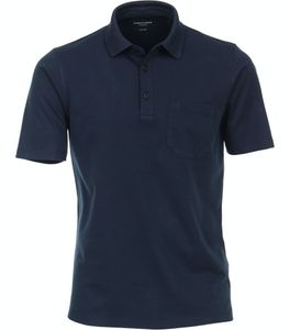 Casa Moda - Herren Polo-Shirt unifarben in verschiedenen Farben (993106500), Größe:4XL, Farbe:Blau (175)