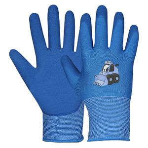 Hase Kinderhandschuhe LEO blau Polyester/Latex  Größe 6 ,  1  Paar