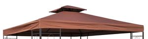 Ersatzdach mit PVC Beschichtung für Pavillon Pantone 1615 U