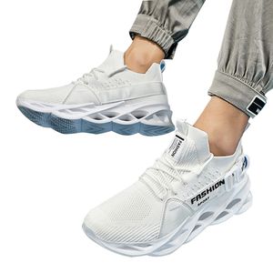 Herren Sneakers Sportschuhe Halbschuhe Mit Weicher Sohle Wanderschuhe Atmungsaktiv Laufschuh Bequeme Schuhe Weiß,Größe:46