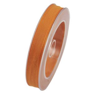 Webband, Schleifenband 15mm orange 20m Rolle (1m=0,35EUR) Goldina
