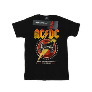 AC/DC - Tričko "For Those About To Rock 1981" pre chlapcov BI3874 (152-158) (Black)