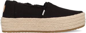 Toms Valencia Platform Espadrille 10019795 Schwarz-39