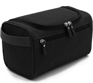 Kulturbeutel, Kosmetiktasche, Kulturbeutel zum aufhängen Herren & Damen, mit Mesh und Zip Fach, Kosmetiktasche Übernachtung Reise