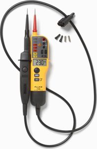 Fluke T150/VDE Dwubiegunowy tester napięcia CAT III 690 V, CAT IV 600 V LED, LCD, akustyczny, wibracyjny