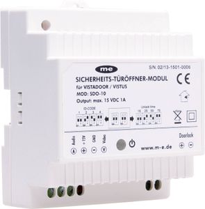 Elektronisches Sicherheits-Türöffner-Modul für Hutschiene M-E SDO-10