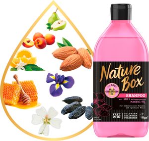 NATURE BOX Shampoo Mandel 385 ml