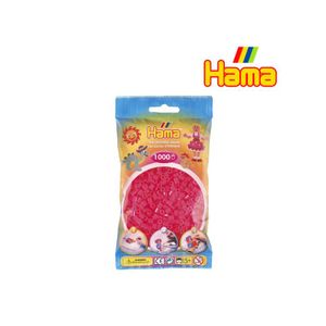 HAMA-Perlen FUCHSIA 1000Stück, 1Beutel