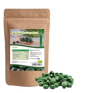 MynaturaSpirulina +Chlorella Algen Tabletten 0,25Kg