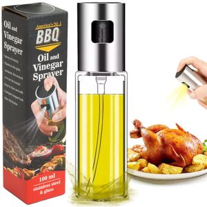Amerikas Nr. 1 BBQ – Olivenölsprüher – Luxus-Ölsprüher – Olivenölflaschensprüher für die Küche – Ölflaschen-Kochspray – Grillzubehör – Airfryer
