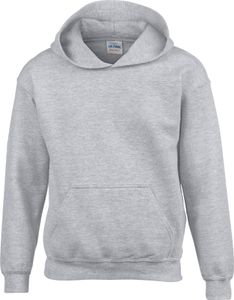 Gildan - Sweatshirt mit Kapuze für Kinder PC6242 (128) (Grau)