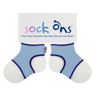 Sock Ons Large 6-12m Baby Blue (hellblau)