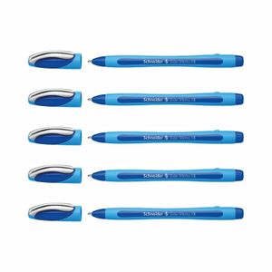 Kugelschreiber Schneider Slider Memo XB - 5er-Set Blau