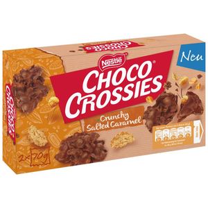 Choco Grossies Crunchy Salted Caramel Knusperpralinen süss salzig 140g