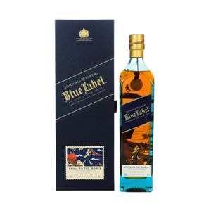 Johnnie Walker Blue Label Scotch Whiskey Geschenkbox 0,75L - 46% Vol Whisky - China To The World 2024 - Sammlerstück aus China - Blended Whiskey Johnnie Walker Blue Label Scotch Whiskey Geschenkbox 0,75L - 46% Vol Whisky - China To The World 2024 - Sammlerstück aus China - Blended Whiskey