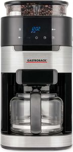 GASTROBACK 42711 Kaffeeautomat Grind&Brew Pro 12 Tassen 900Watt Edelstahl/schwarz