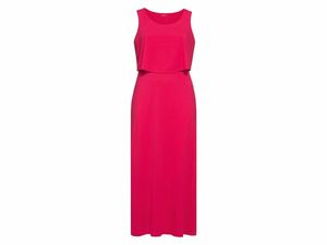 Esmara Maxikleid Sommer Kleid LENZING™ ECOVERO™ Locker Elegant Pink 2XL