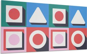 Pociągnięcia pędzla – Panele Samoprzylepne – Panele Ścienne 3D – Płytki Ścienne Samoprzylepne – Tapeta Samoprzylepna – Dekoracja Ścienna – 10 sztuk 40 x 20 cm
