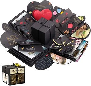 Überraschung Box, DIY Geschenk Scrapbook und Foto-Album für Weihnachten/Valentine/Jahrestag/Geburtstag/Hochzeit