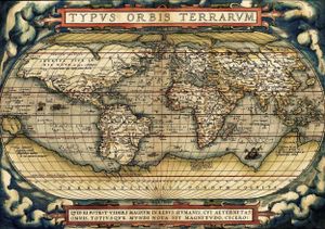 Art Puzzle Atlas Sveta z roku 1570 - 3000 dielikov