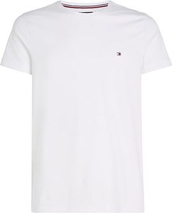 Tommy Hilfiger Herren Core-Stretch Extra Slim T-Shirt, Weiß