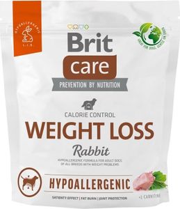Brit Care Hypoalergenní pes Hubnutí Králík 1kg
