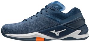 Mizuno WAVE STEALTH NEO White/Silver/BlueCuracao 08+