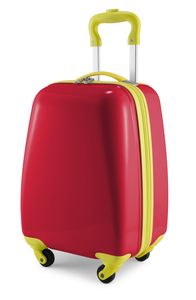 HAUPTSTADTKOFFER - For Kids - Kindergepäck, Kinderkoffer, Trolley für Kinder, Handgepäck, 24 Liter,Rot
